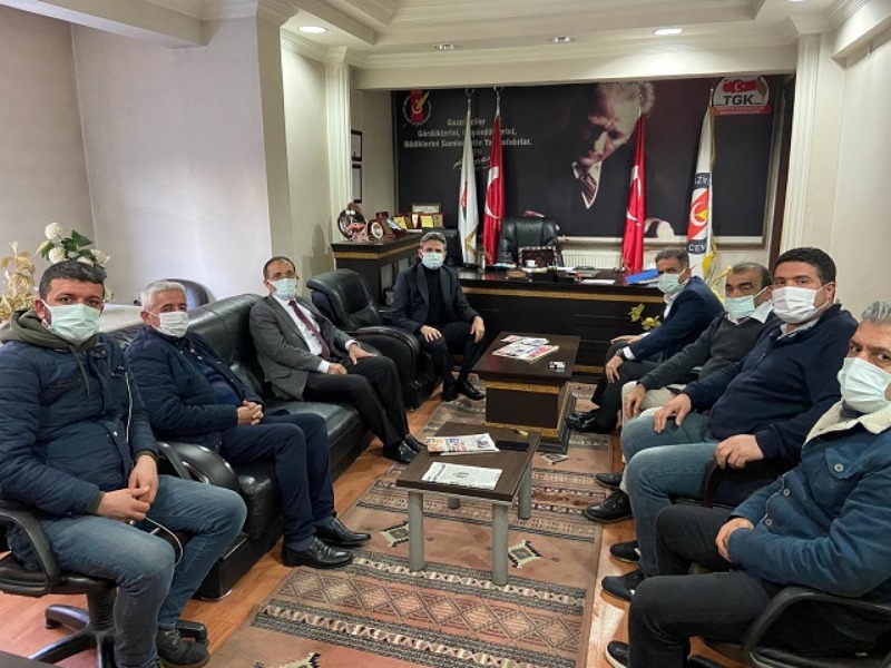 AK Parti Milletvekilleri Fırat ve Aydın'dan İGC 'ye anlamlı ziyaret