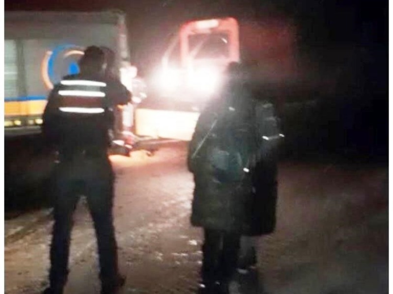 Nemrut Dağın'da tipiye yakalanan yabancı turistler kurtarıldı