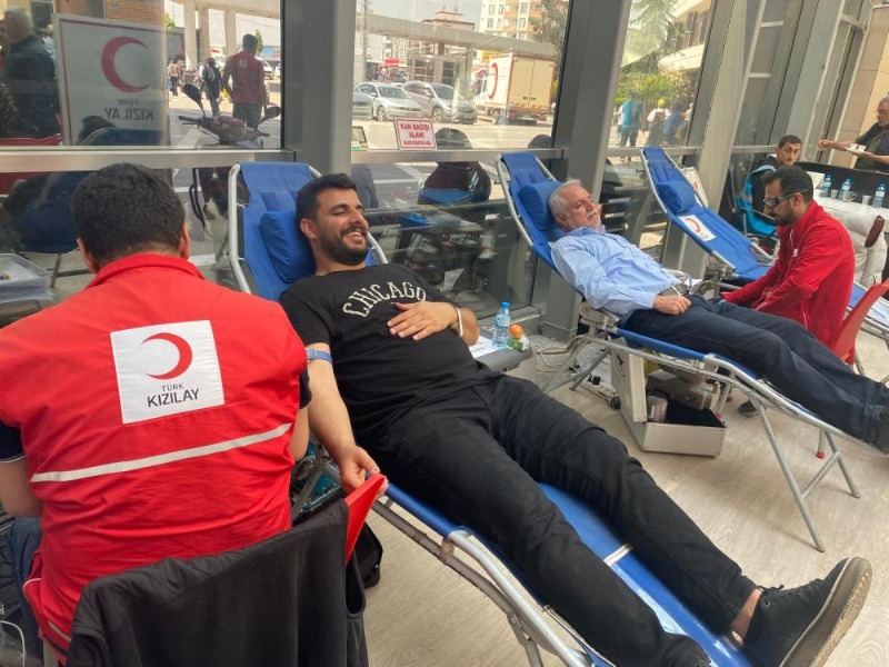 Kızılay Adıyaman’da kan bağış kampanyası düzenlendi