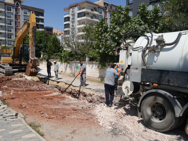 Adıyaman Belediyesi altyapı yenileme çalışması başlattı