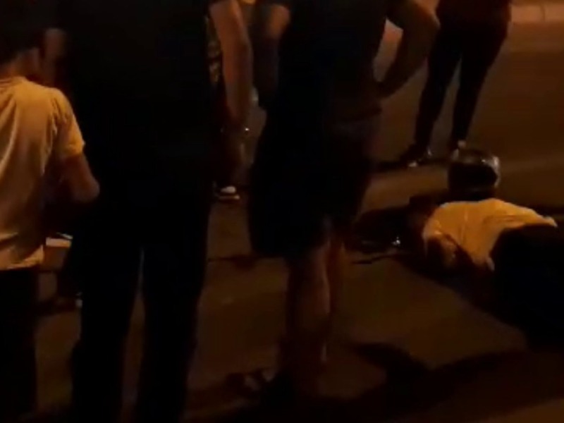 Motosiklet yarışı kanlı bitti: 1 Kişi ağır yaralandı