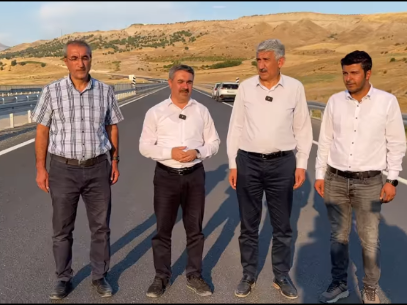 Milletvekili Alayış : Nisibbi Köprüsü-Kahta Arası Yol Trafiğe Açılıyor