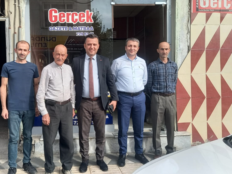 BİK Malatya Bölge Müdürü Poyraz'dan Kahta Gerçek Gazetesi'ne Ziyaret