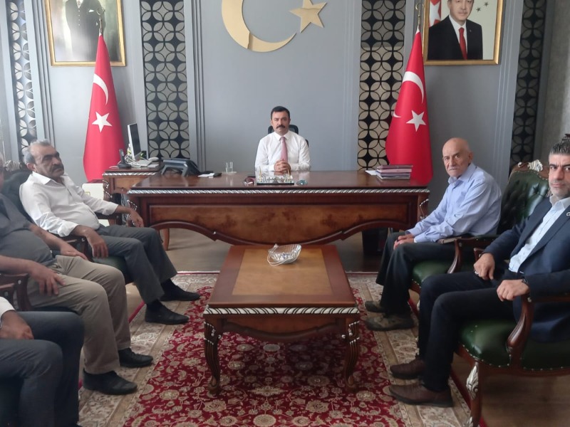 AGC'den Kahta Kaymakamına Ziyaret