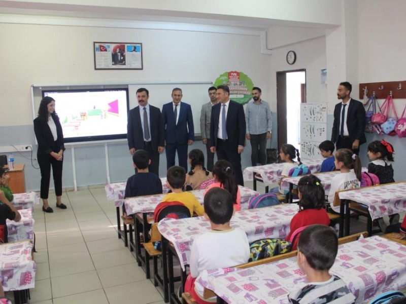 Kaymakam Soysal okul incelemelerini sürdürüyor