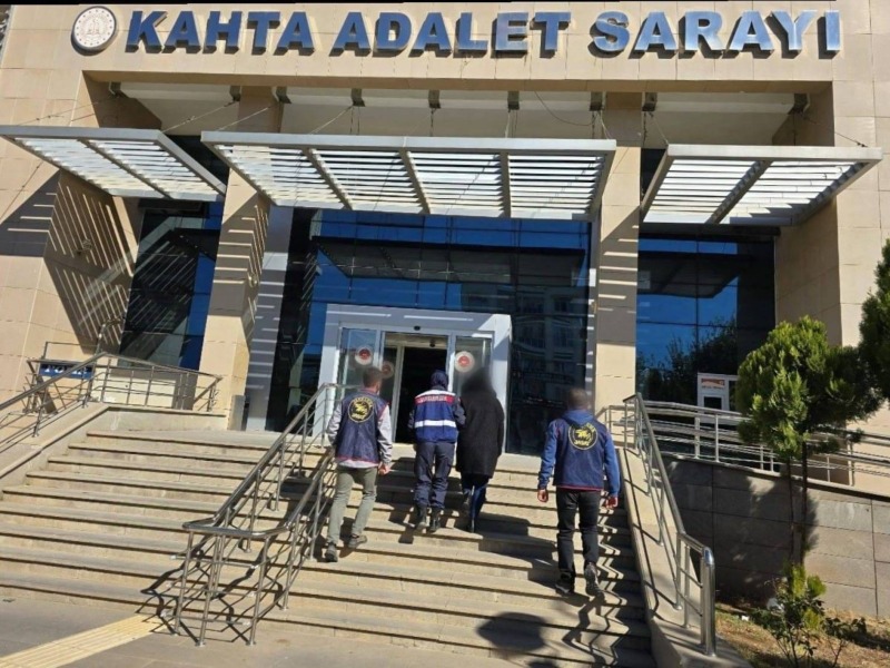 Kahta'da firari hükümlü yakalandı