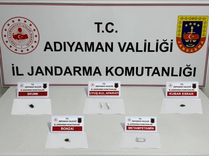 Adıyaman'da uyuşturucu operasyonu: 16 şüpheli gözaltında