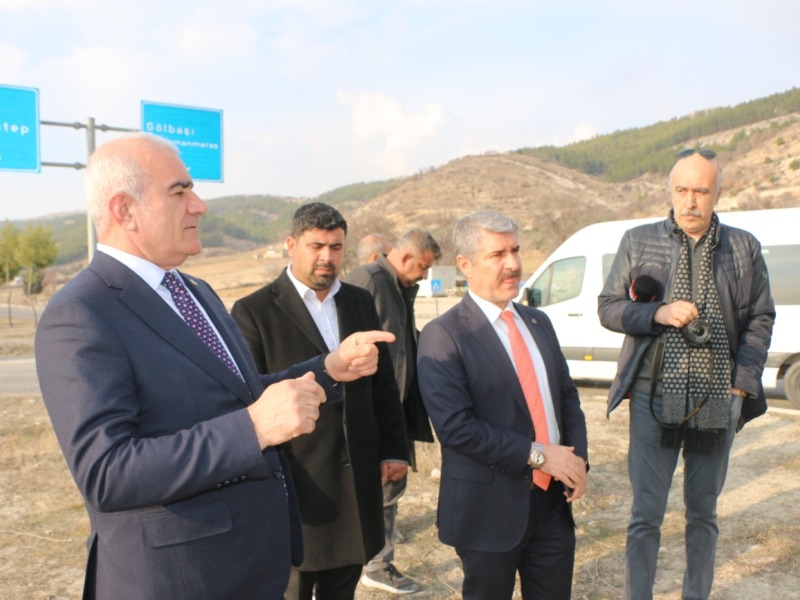 Milletvekili Özhan ve Belediye Başkanı Alkan'dan Terbizek'te açıklama