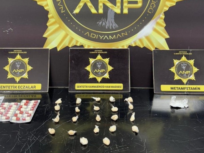 Adıyaman'da uyuşturucu operasyonları: 32 kişiye işlem yapıldı, silah ele geçirildi