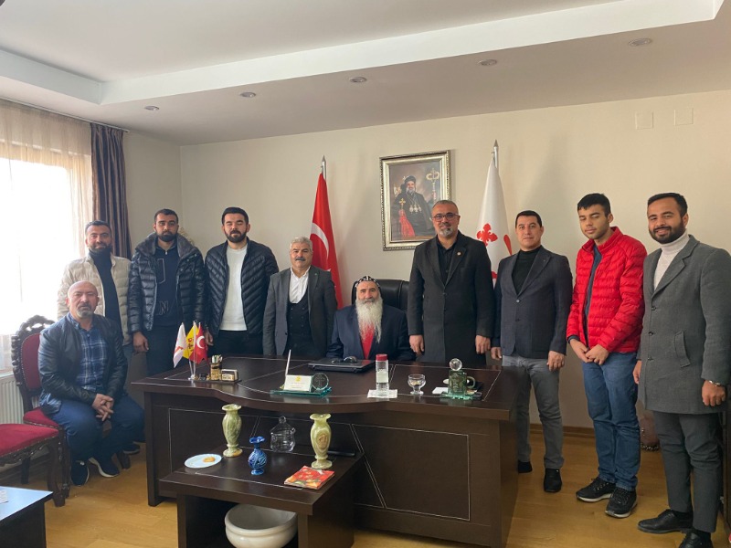 Dembir-Der Kahta Şubesi, Süryani Ortodoks Kilisesi'ni Ziyaret Etti
