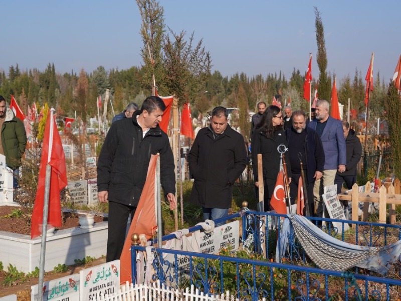 Başkan Tutdere sözünü tuttu: Deprem Şehitliği Anıtı için ilk adım atıldı
