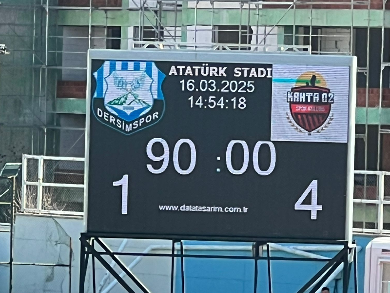 Kahta 02 Spor Deplasmanda Fırtına Gibi: 4-1'lik Zafer