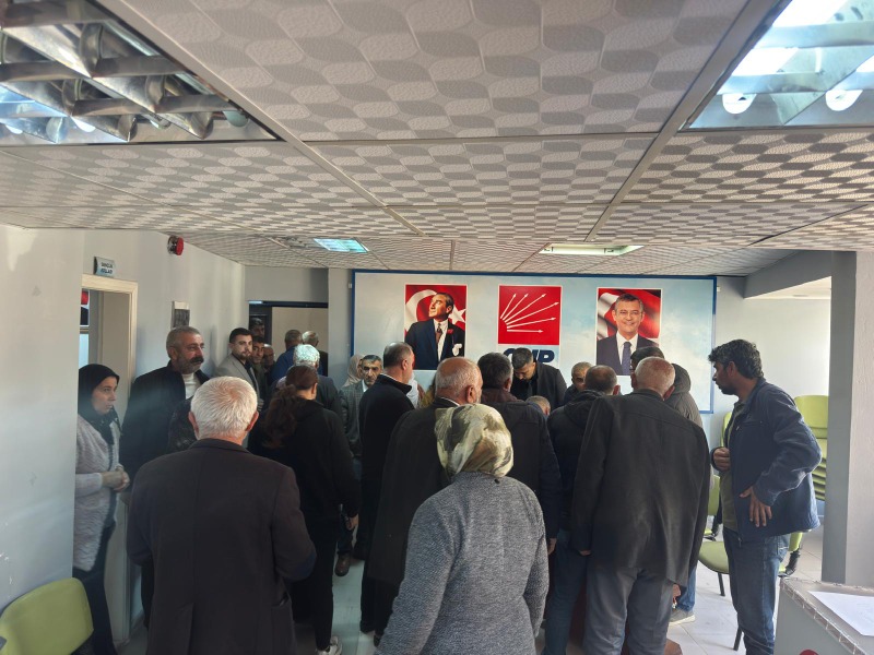 CHP Kahta İlçe Başkanlığı'nda 1.700 Oy Kullanıldı