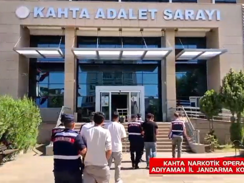 Kahta'da Uyuşturucu Operasyonu: 6 Gözaltı, 4 Tutuklama