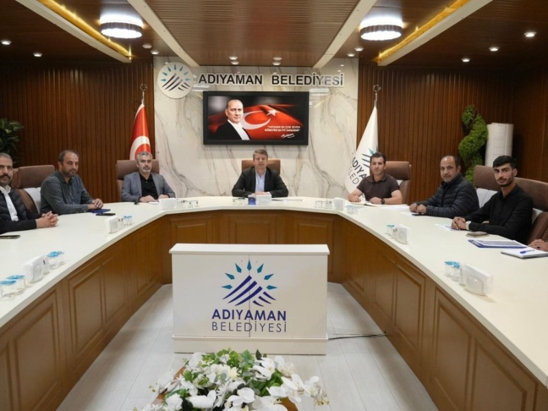 Adıyaman'da altyapı çalışmaları masaya yatırıldı