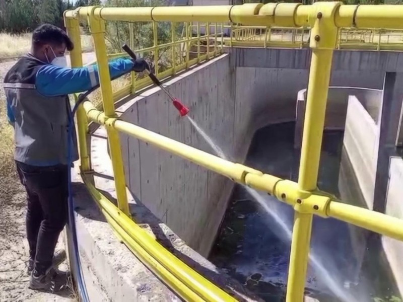 Adıyaman Belediyesi'nden larva mücadelesinde yoğun mesai