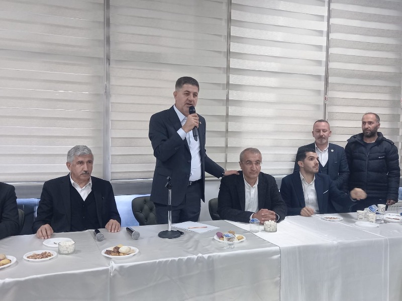 Milletvekili İshak Şan'a Kahta'da Yoğun İlgi