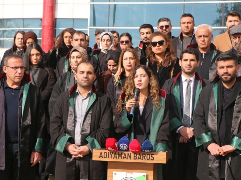 Adıyaman Barosu'ndan avukatlara yönelik şiddete tepki: ‘Savunma sahipsiz bırakılamaz' 
