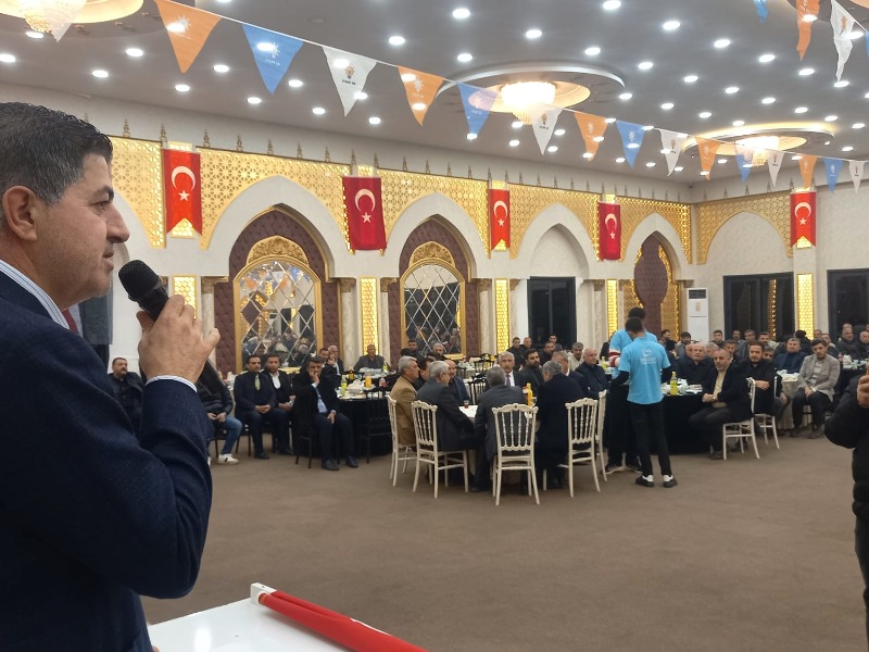 AK Parti Kahta Teşkilatı İftarda Buluştu