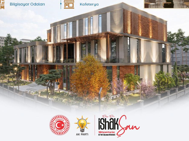 Adıyaman'a 4 Katlı Dev Kütüphane Müjdesi