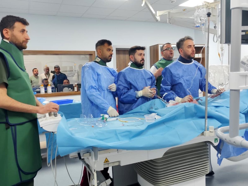 Kahta'da Açılan Anjiyo Ünitesinde İlk Hasta Başarıyla Tedavi Edildi