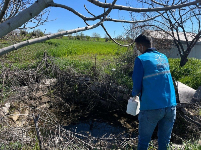 Adıyaman Belediyesi yaz öncesi ilaçlama çalışmalarını yoğunlaştırdı