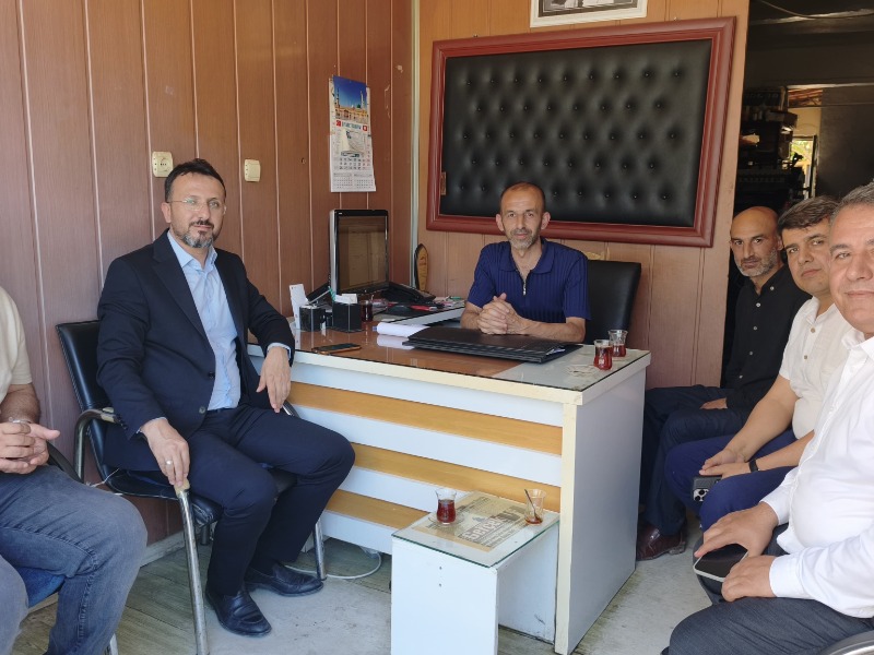 Kahta Devlet Hastanesi Yönetiminden Gerçek Gazetesi'ne Ziyaret