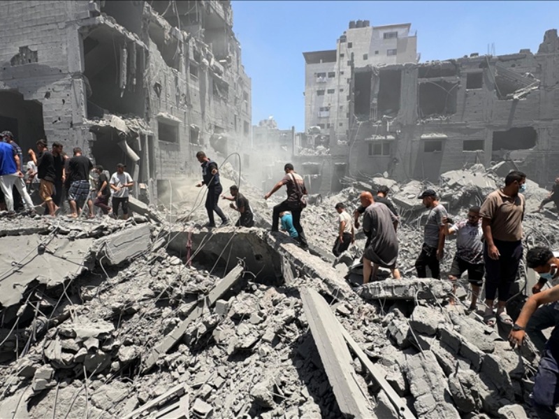 Gazze'de can kaybı 37 bin 834'e yükseldi