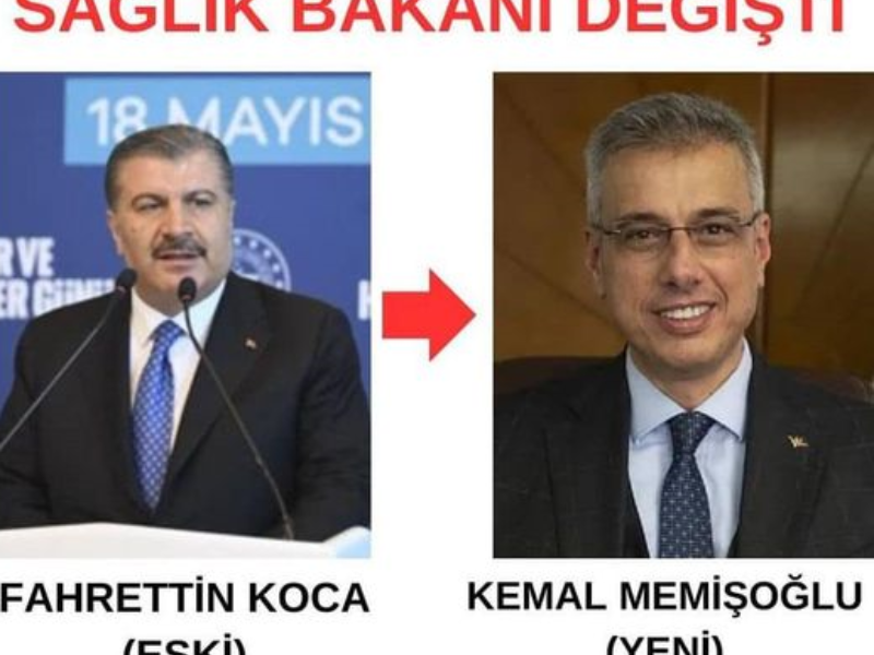 Sağlık Bakanı değişti