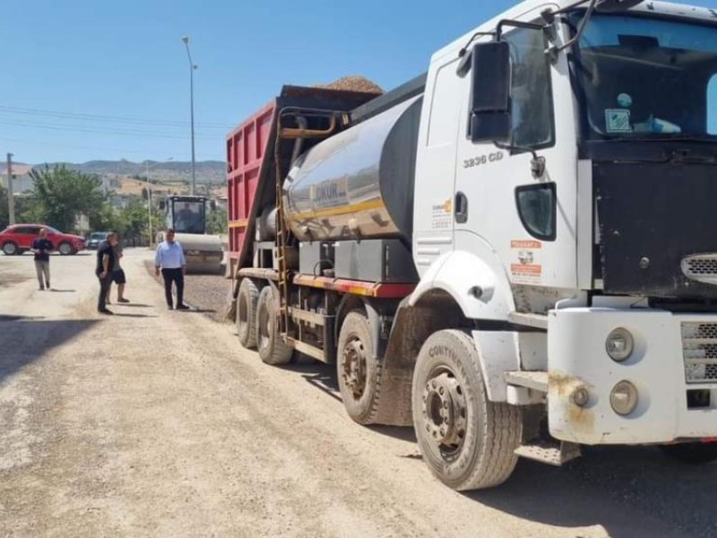 Gölbaşı’da asfalt çalışmaları başladı